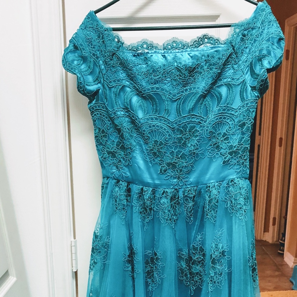 Chi Chi London Green Maxi Dress
